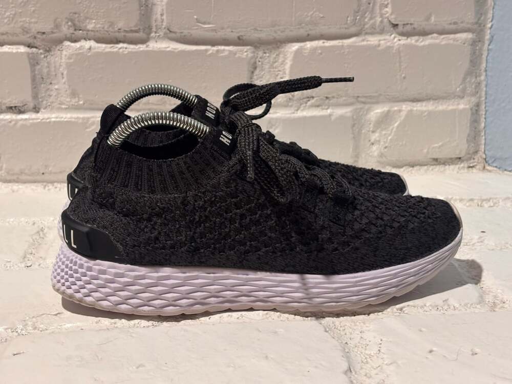 Nobull Allday Knit Shoes Black White Athletic Running Sneakers